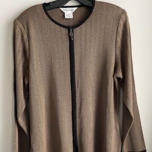 Exclusively MISOOK zippered cardigan